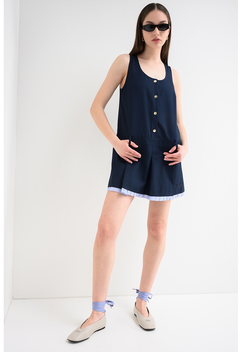 Rochie mini 2-In-1 - Bleumarin stins