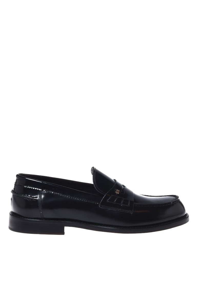 Pantofi loafer din piele - Negru