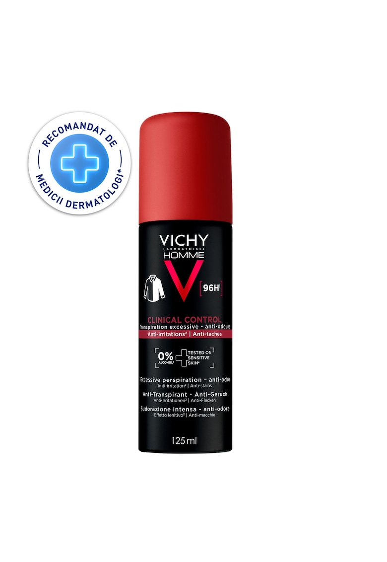 Antiperspirant Spray impotriva mirosurilor neplacute 96H pentru Barbati - Clinical Control - 125 ml