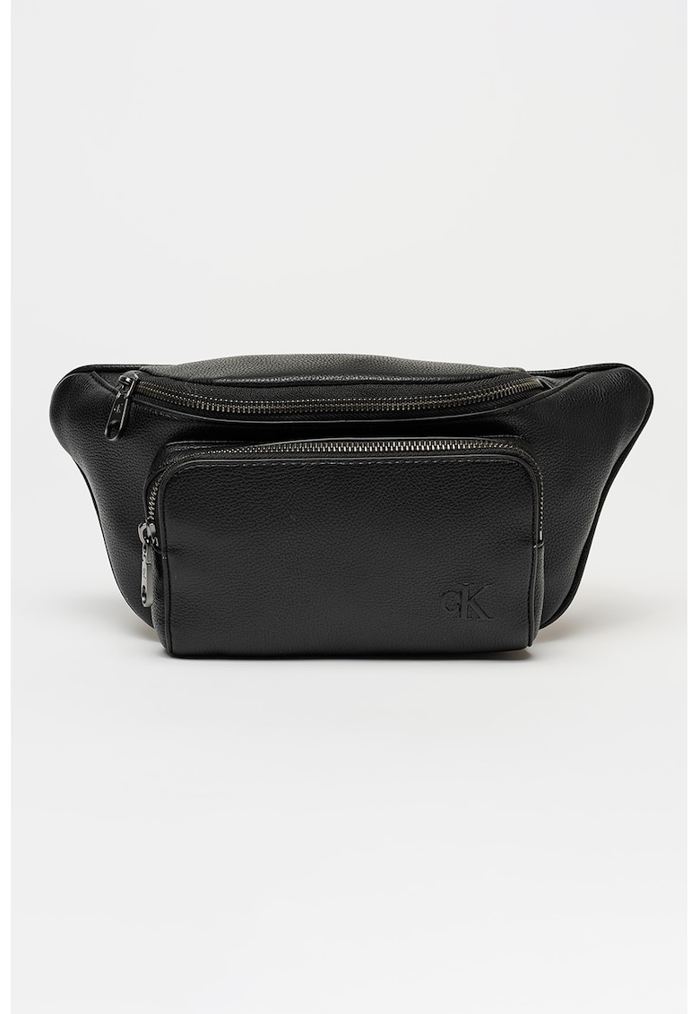 Borseta din piele ecologica Cargo - Black Onyx