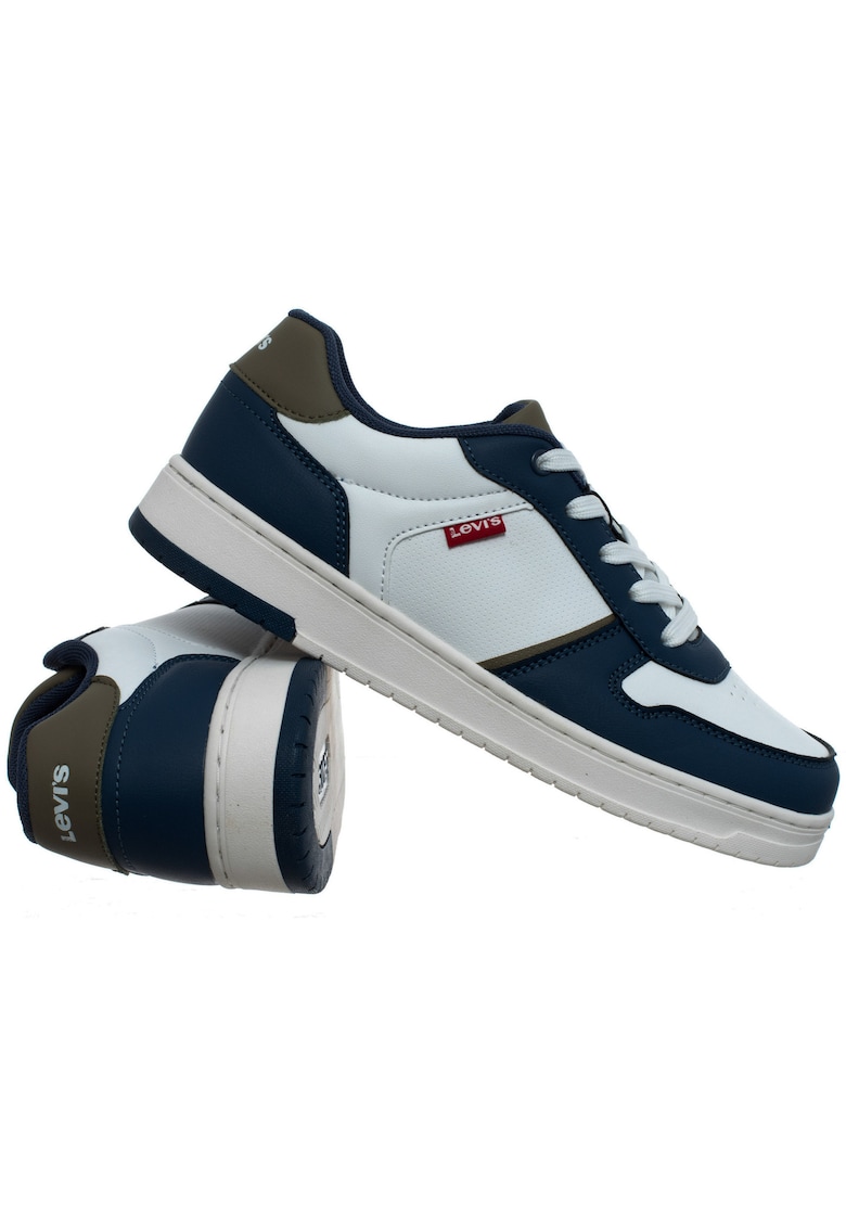 Pantofi sport cu aspect colorblock