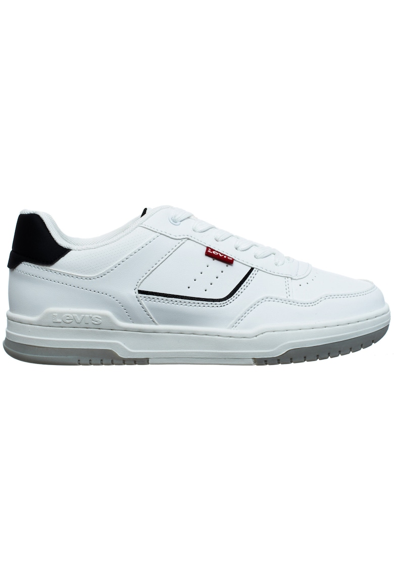 Pantofi sport din piele ecologica cu detalii perforate
