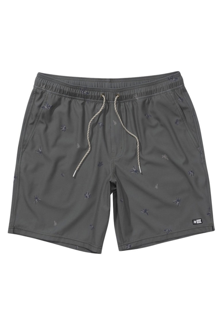 Pantaloni scurti de baie cu detalii tropicale
