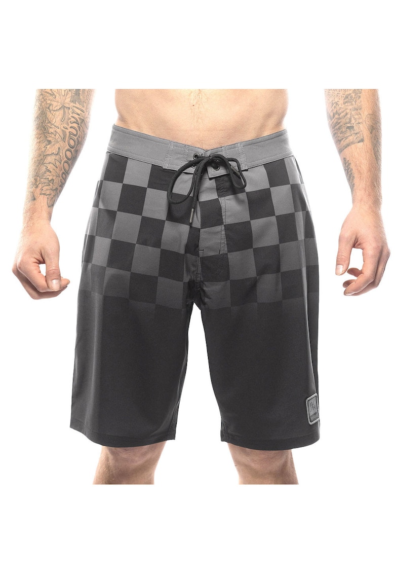Pantaloni scurti de baie cu model in degrade
