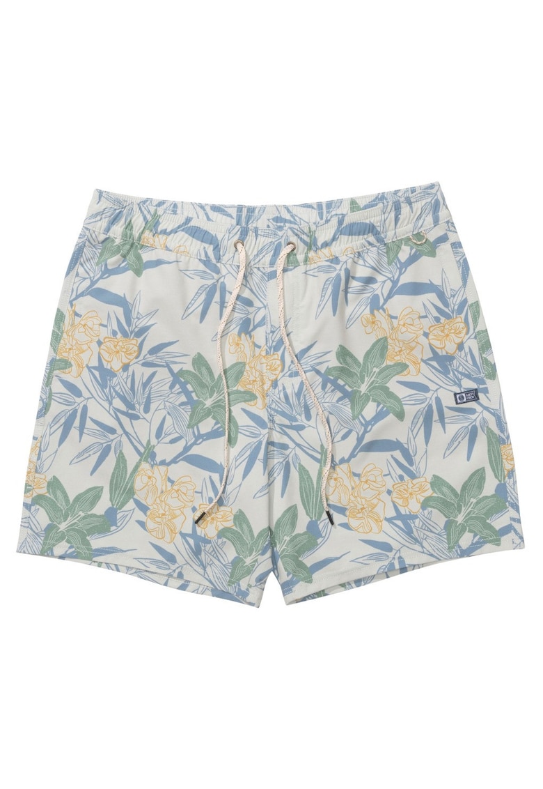 Pantaloni scurti de baie cu print floral -