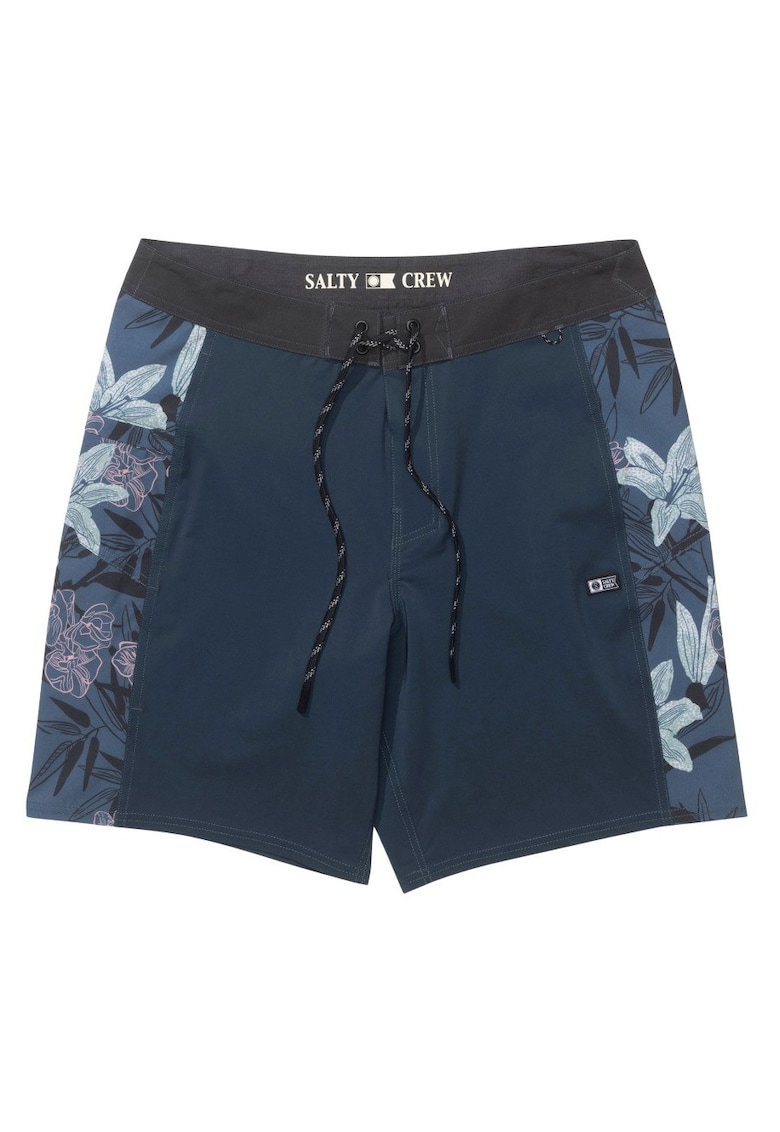 Pantaloni scurti de baie cu print floral -