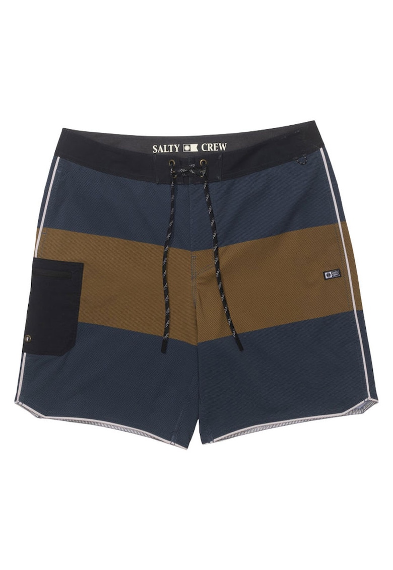 Blocked pantaloni scurti de baie cu buzunare