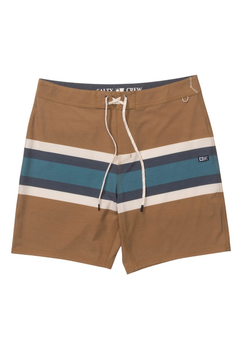 Pantaloni scurti de baie cu buzunar la spate.