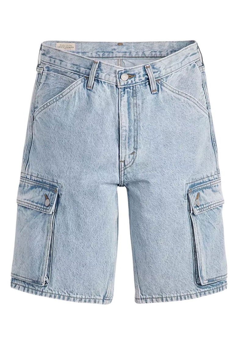 Bermude cargo din denim 478