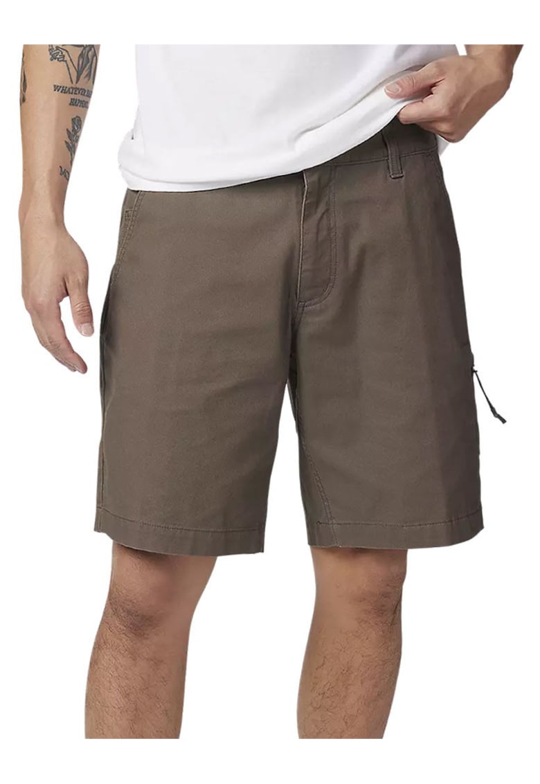 Pantaloni chino scurti din amestec de bumbac