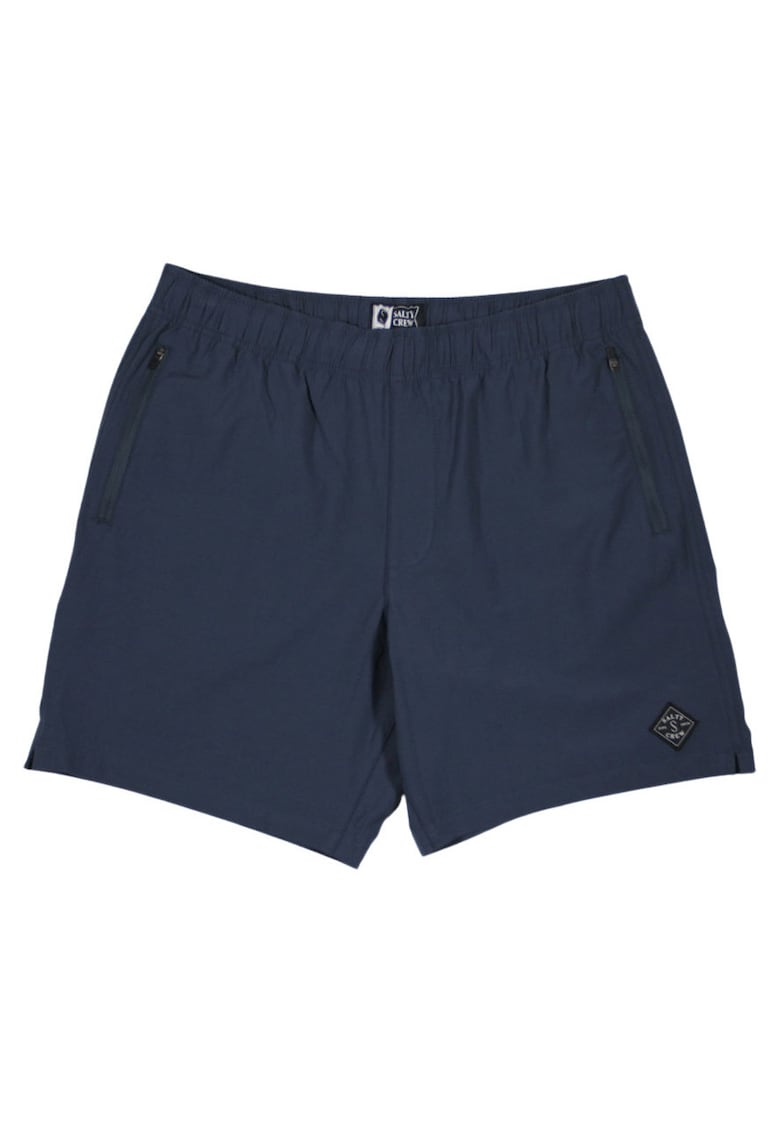 Pantaloni scurti de baie uni - cu talie elastica