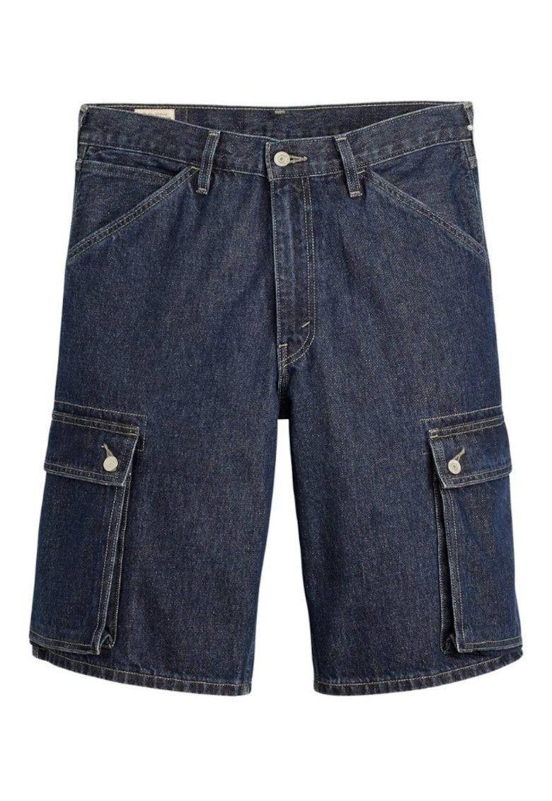 Bermude uni din denim baggy fit 478™