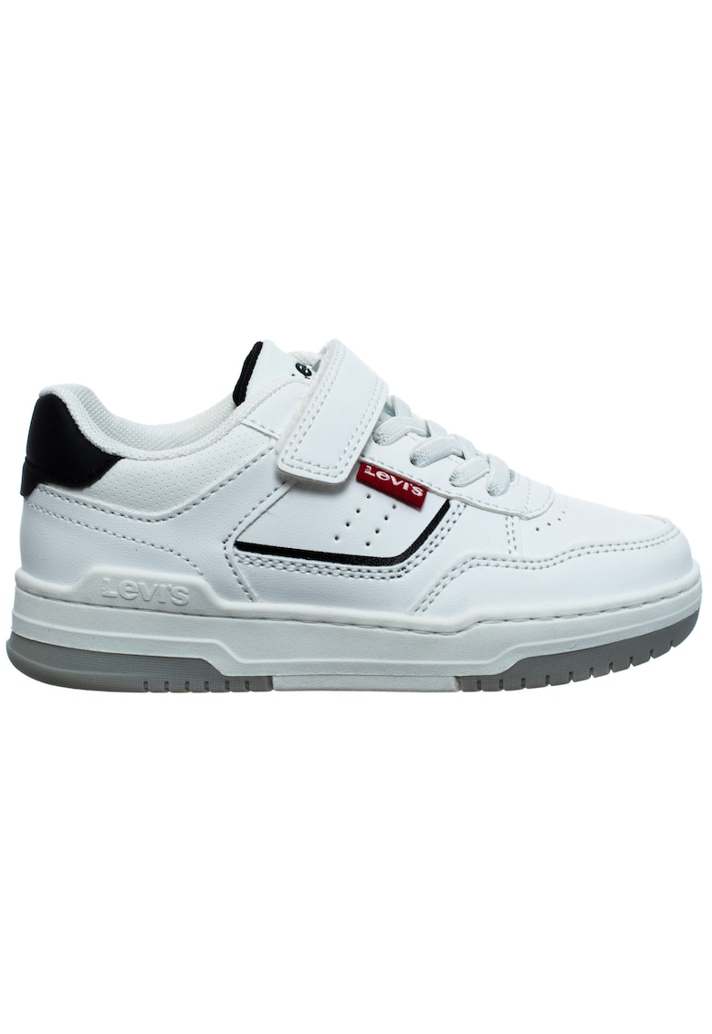 Pantofi sport cu velcro din piele ecologica