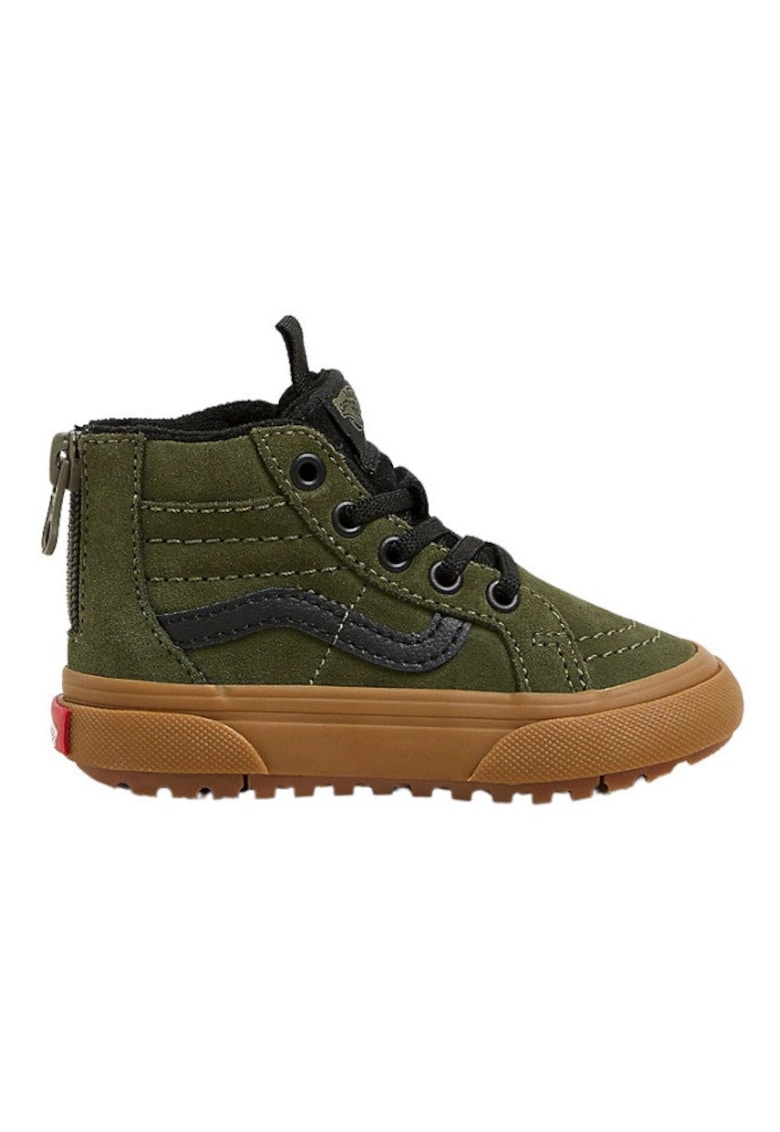 Tenisi cu profil mediu din piele intoarsa Mte Sk8-Hi Zip Tod