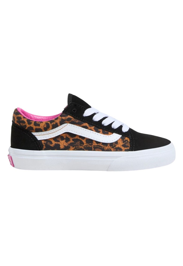 Tenisi cu detalii animal print