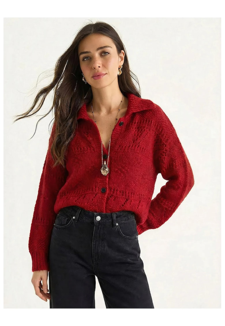 Cardigan dama - texturat -