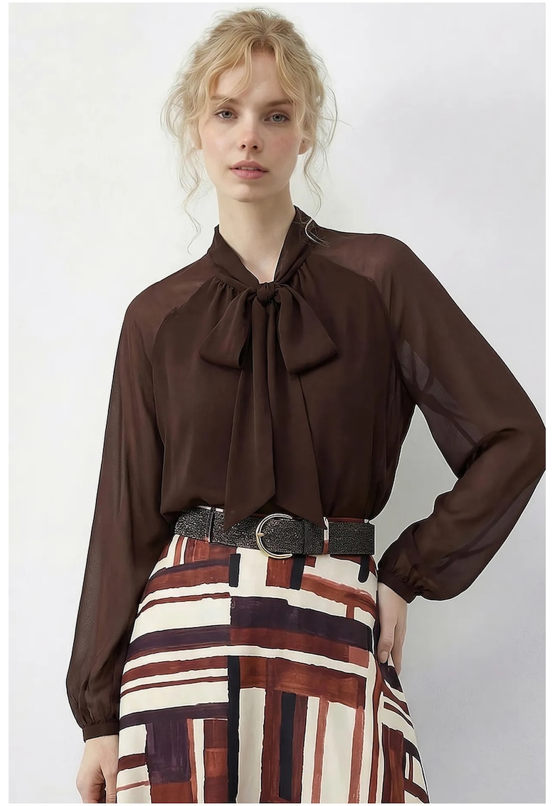Bluza dama - Maro inchis - Tul
