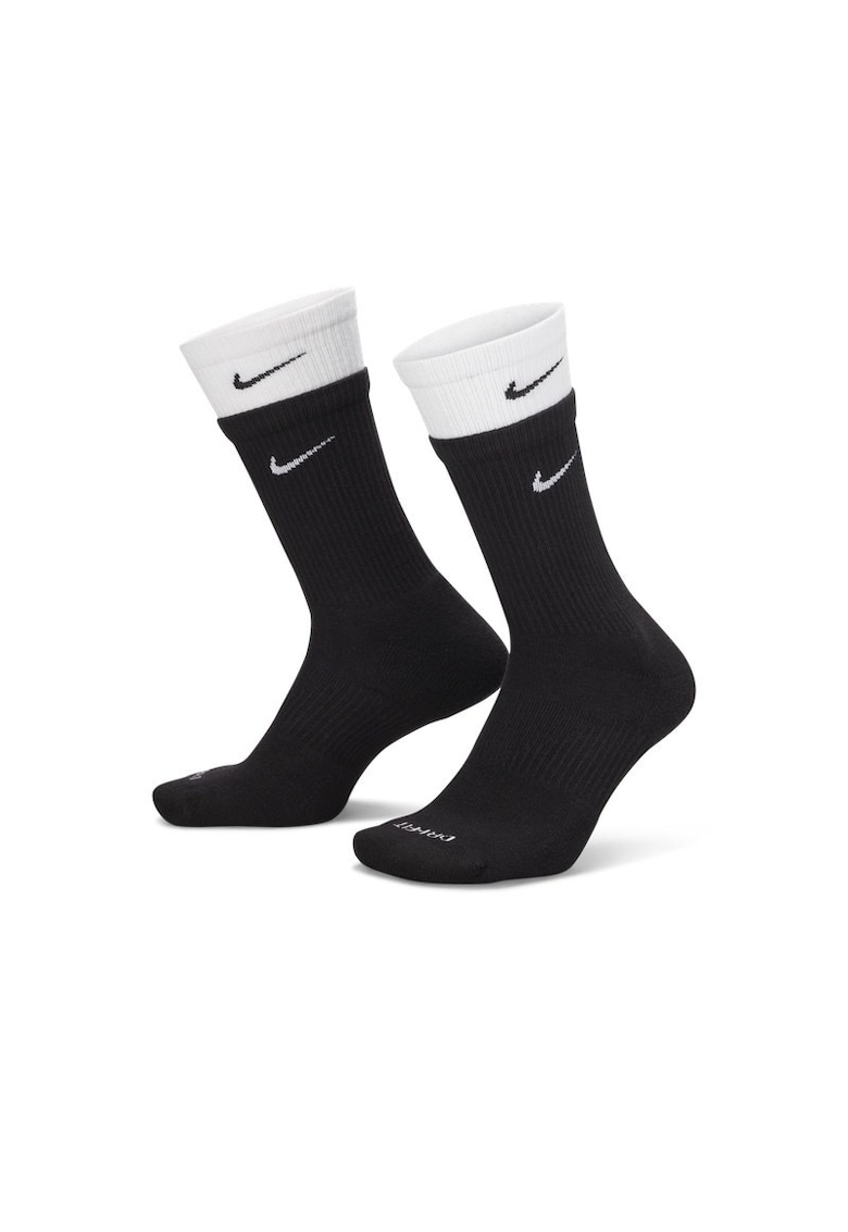 Sosete U NK EVERYDAY PLUS CUSH CREW 1 PR - DOUBLE SOCK-DD2795-011