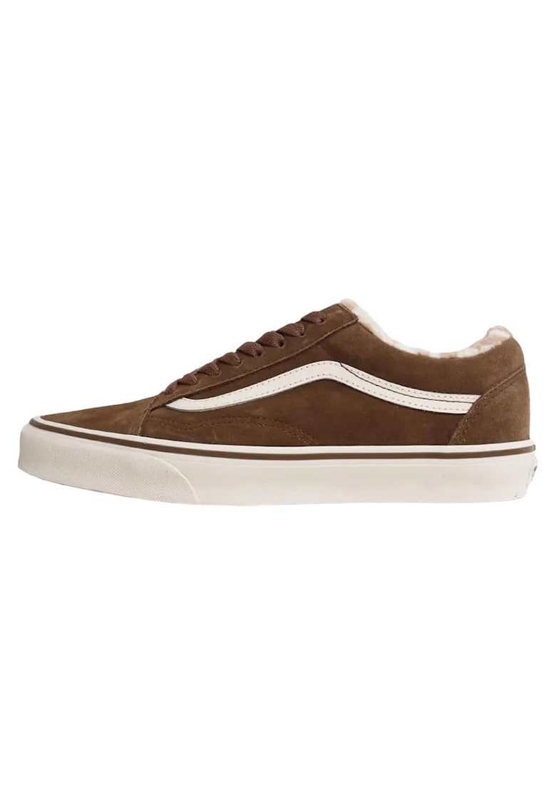 Tenisi din piele intoarsa cu logo lateral Old Skool Cozy Hug