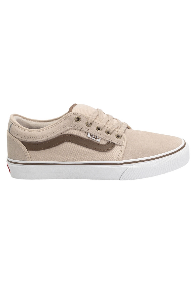 Tenisi cu insertii din piele intoarsa Skate Chukka