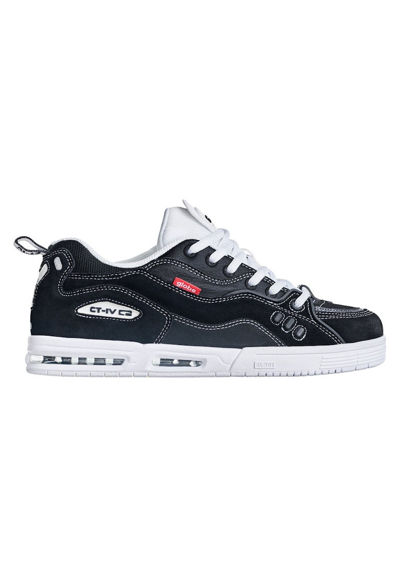 Pantofi de skateboarding unisex cu cusaturi contrastante