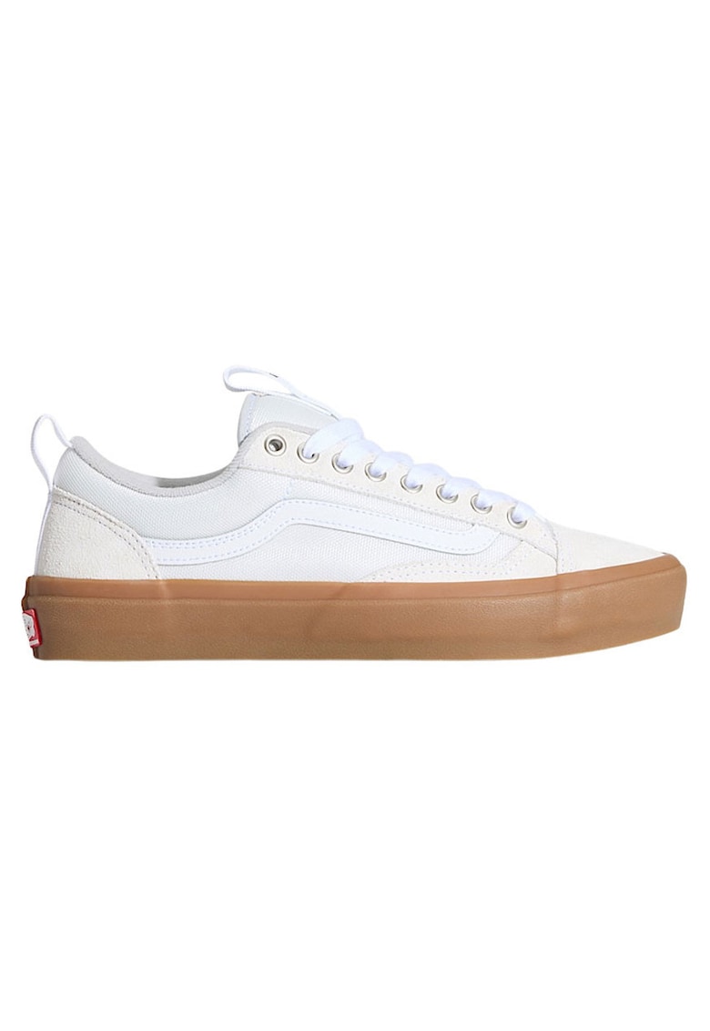 Tenisi cu garnituri din piele intoarsa Skate Old Skool