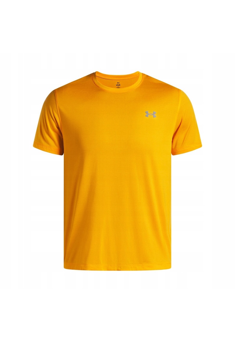 Tricou sport barbati - UA Launch SS - uscare rapida - portocaliu