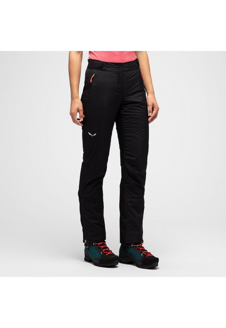 Pantaloni sport dama Lagorai - negru - softshell -