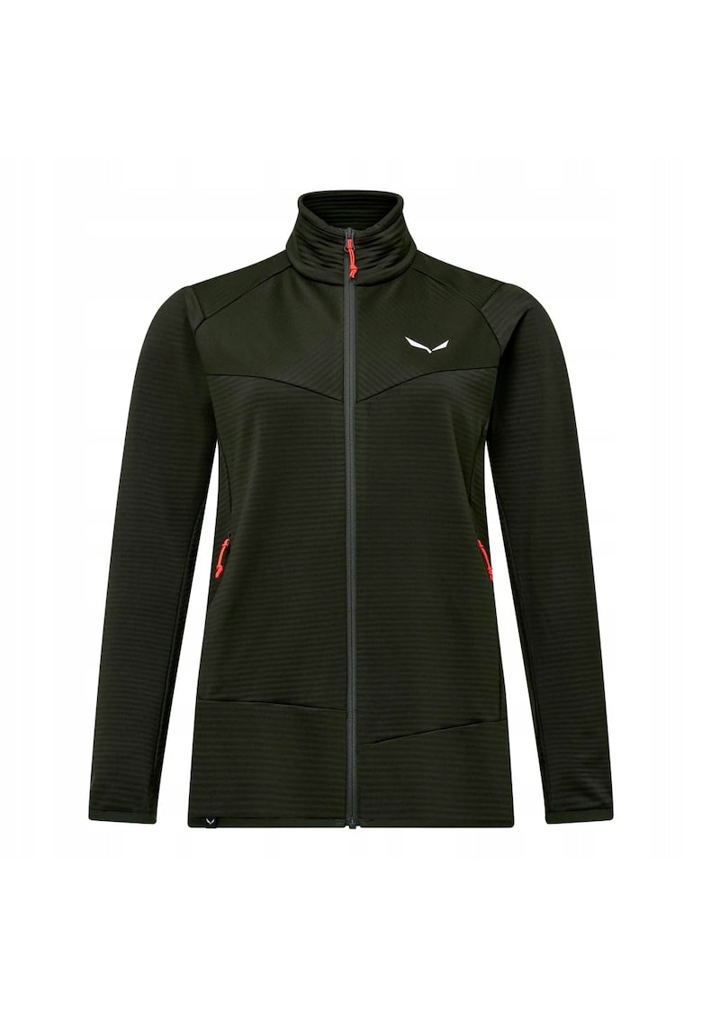 Bluza sport dama Puez Altavia PL - olive inchis - material tehnic -