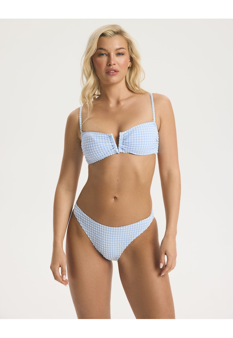 Slip de baie dama figi Brigitte - Albastru deschis
