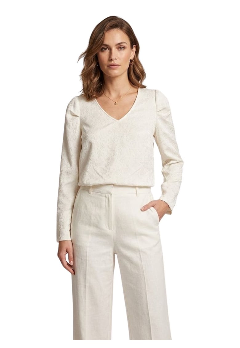 Bluza cu decolteu in V -