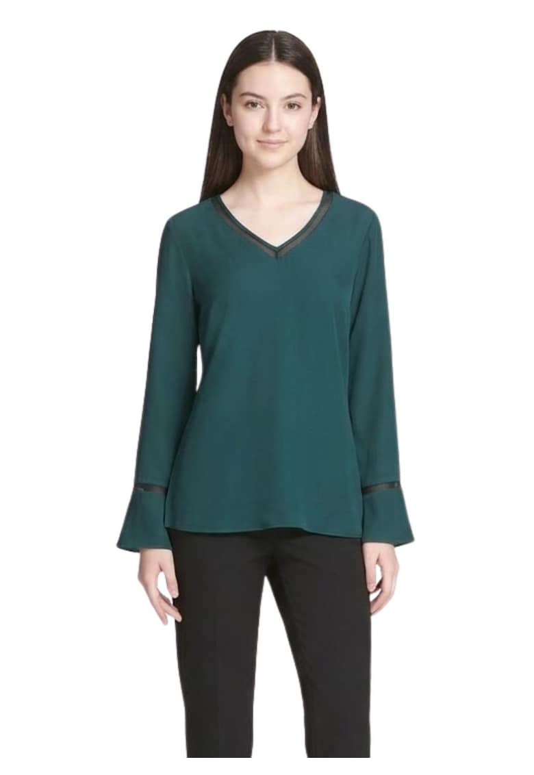Bluza cu decolteu in V -