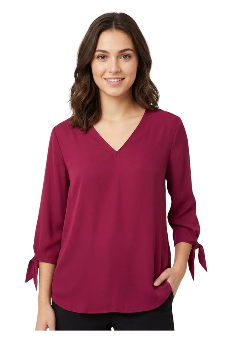Bluza cu decolteu in V -