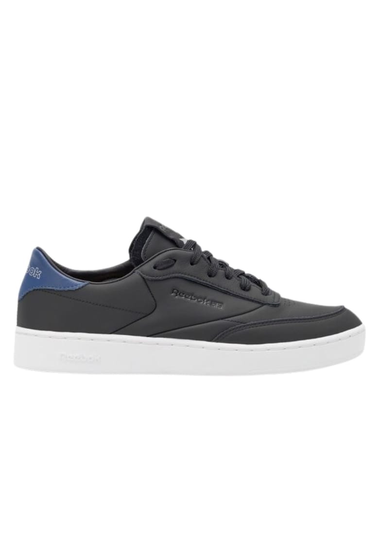 Pantofi sport din piele cu talpa contrastanta