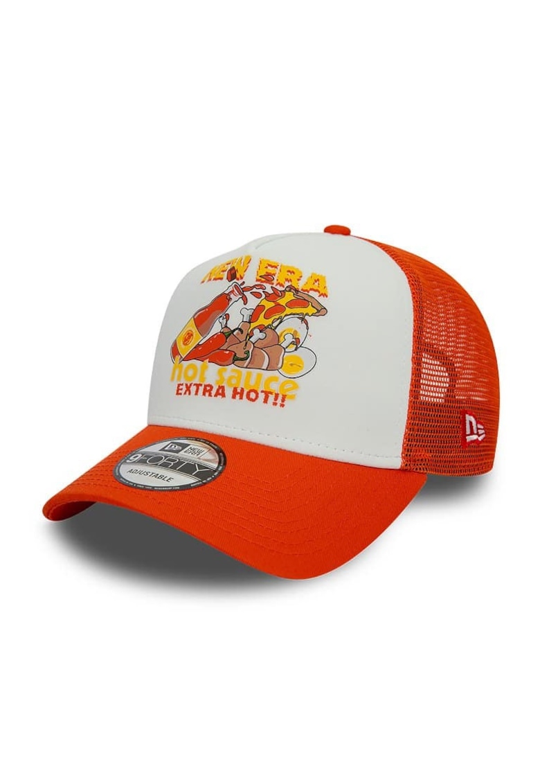 Sapca trucker ajustabila cu imprimeu grafic 9Forty