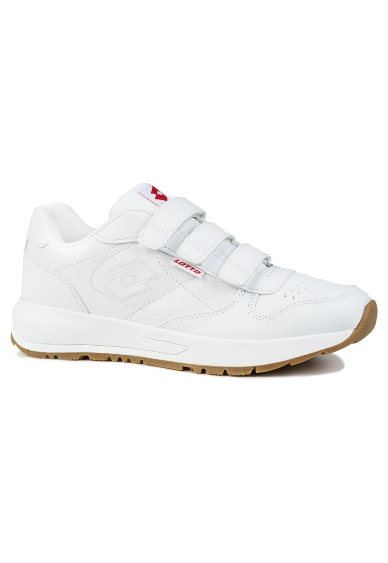 Pantofi sport barbati STRAIGHT VL - velcro - alb