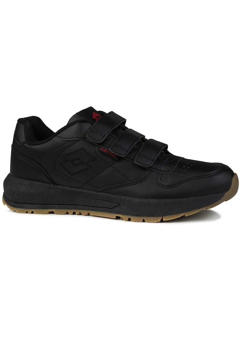 Pantofi sport barbati STRAIGHT VL - velcro - negru