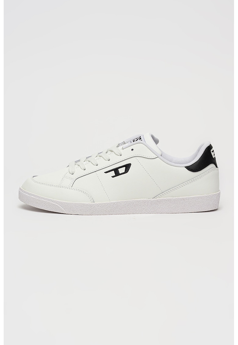 Pantofi sport low-cut Leo din piele cu logo brodat