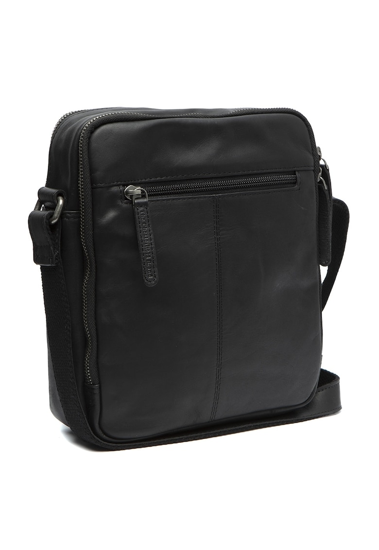 Geanta umar unisex piele naturala - 3.9 litri - Alva - - Negru