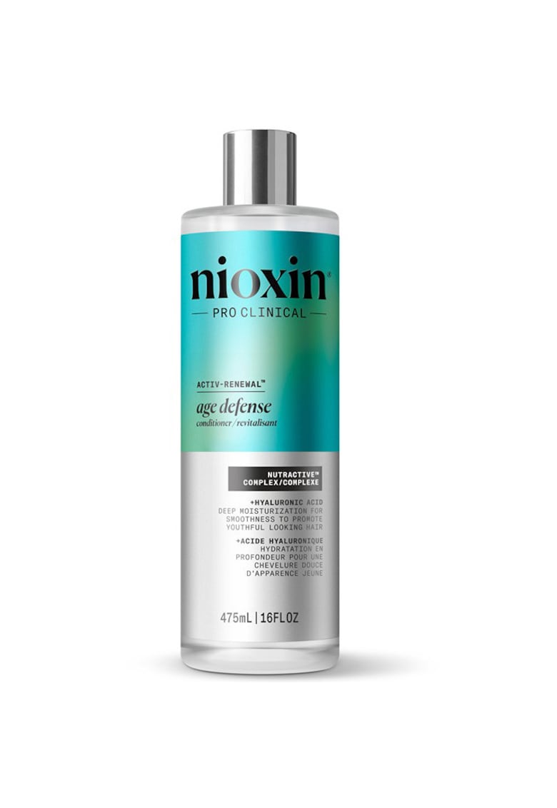 Balsam fortifiant anti-aging cu acid hialuronic Age Defense Conditioner pentru par matur - 475 ml