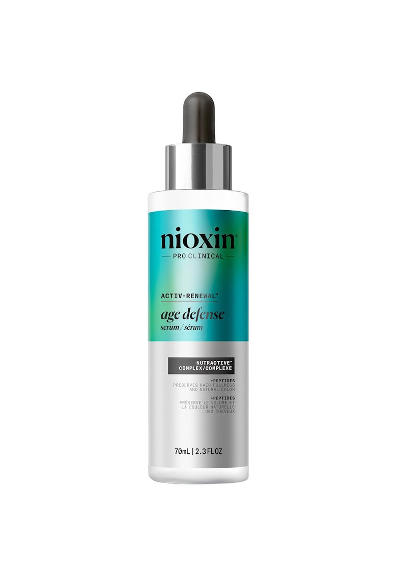Ser leave-in anti-aging cu peptide Age Defense Hair Serum pentru par si scalp - 70 ml