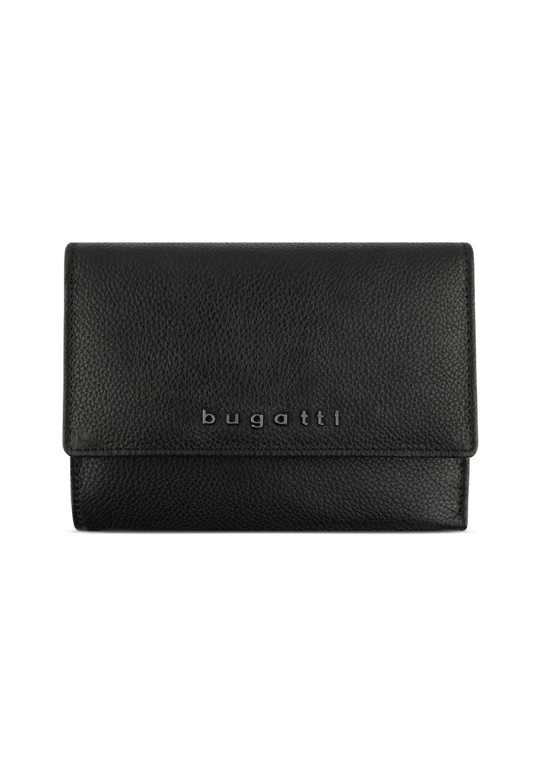 Дамски портфейл Bella - мултифункционален - естествена кожа - 494823 - Черен