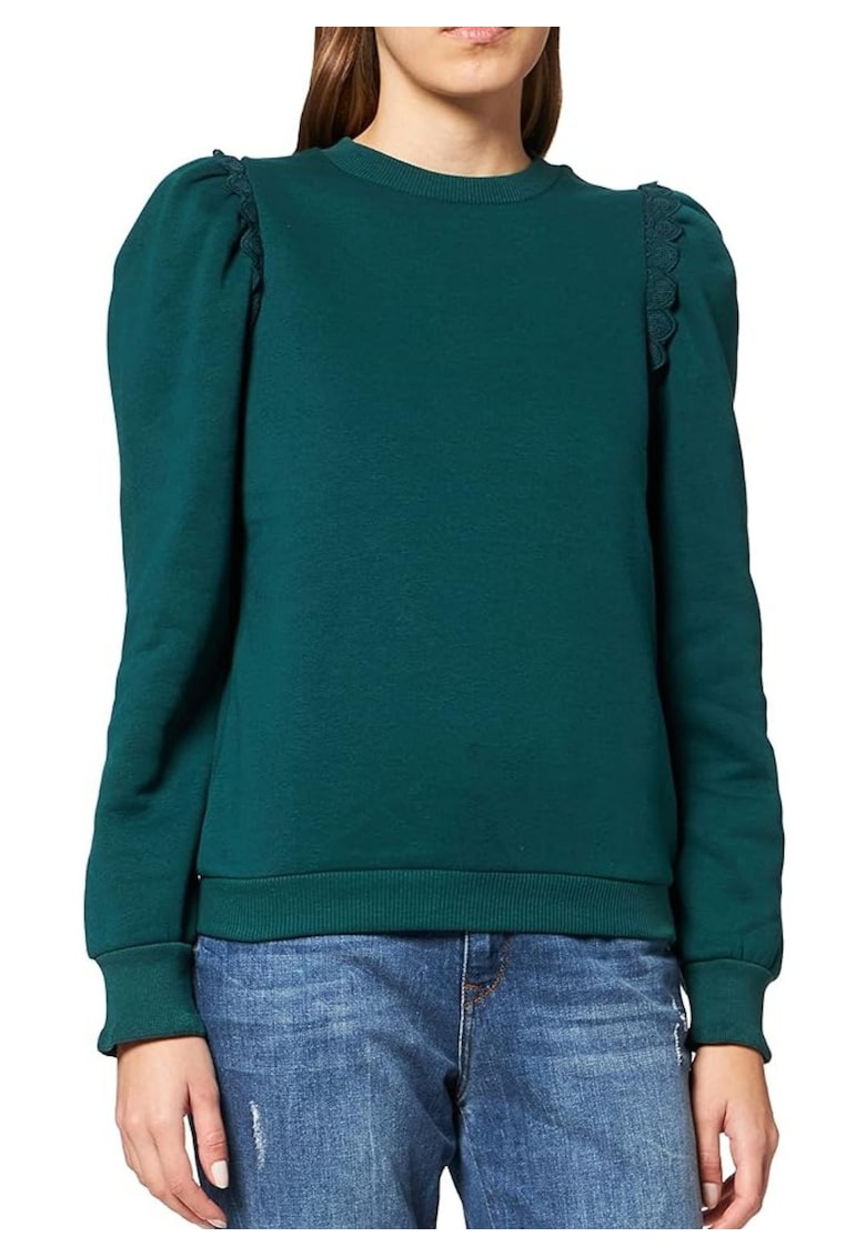 Bluza sport cu maneci bufante -