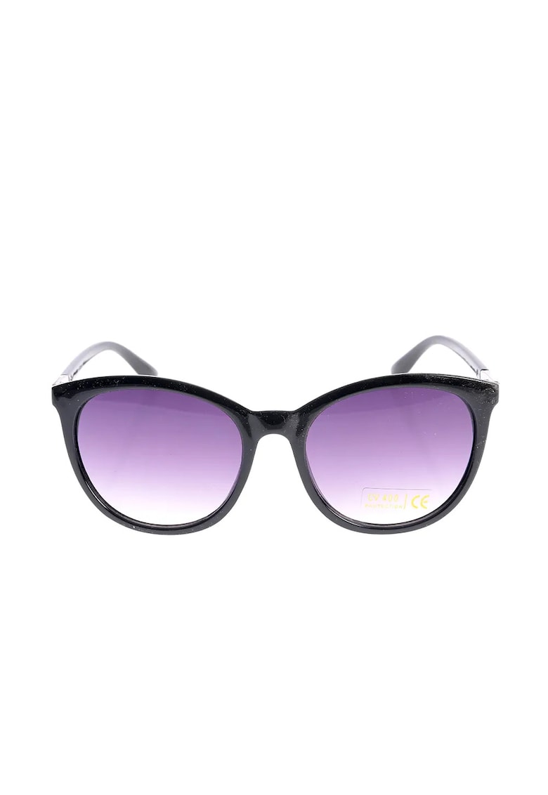 Ochelari de soare cu lentile degrade mov si rama neagra