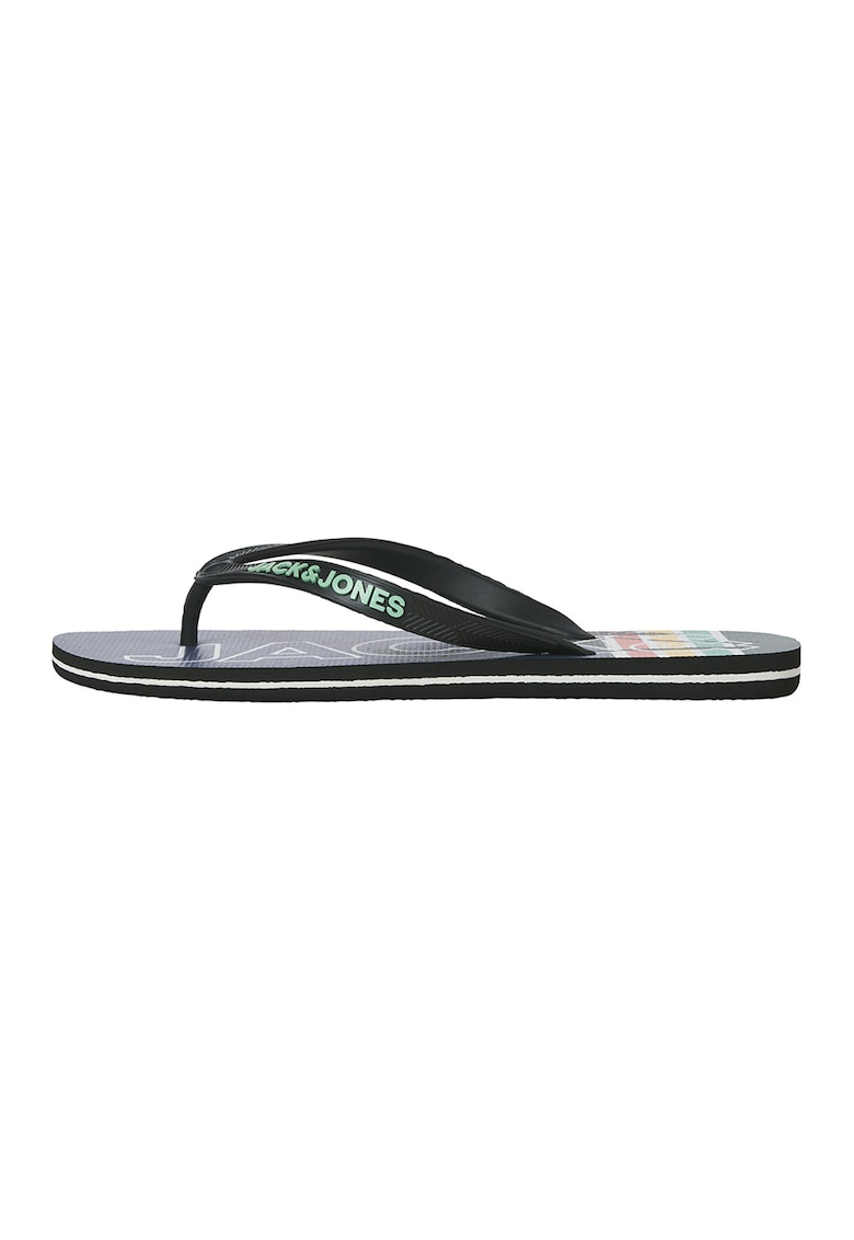 Papuci flip-flop de cauciuc Palm - Bleumarin