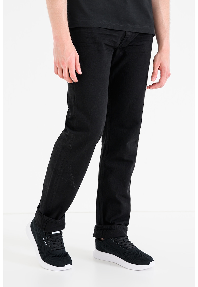 Blugi drepti Dover - Negru