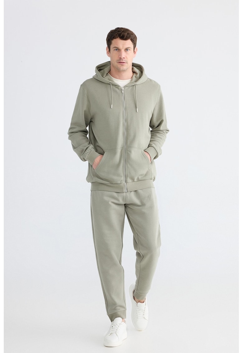 Pantaloni de trening cu buzunare cu fermoar