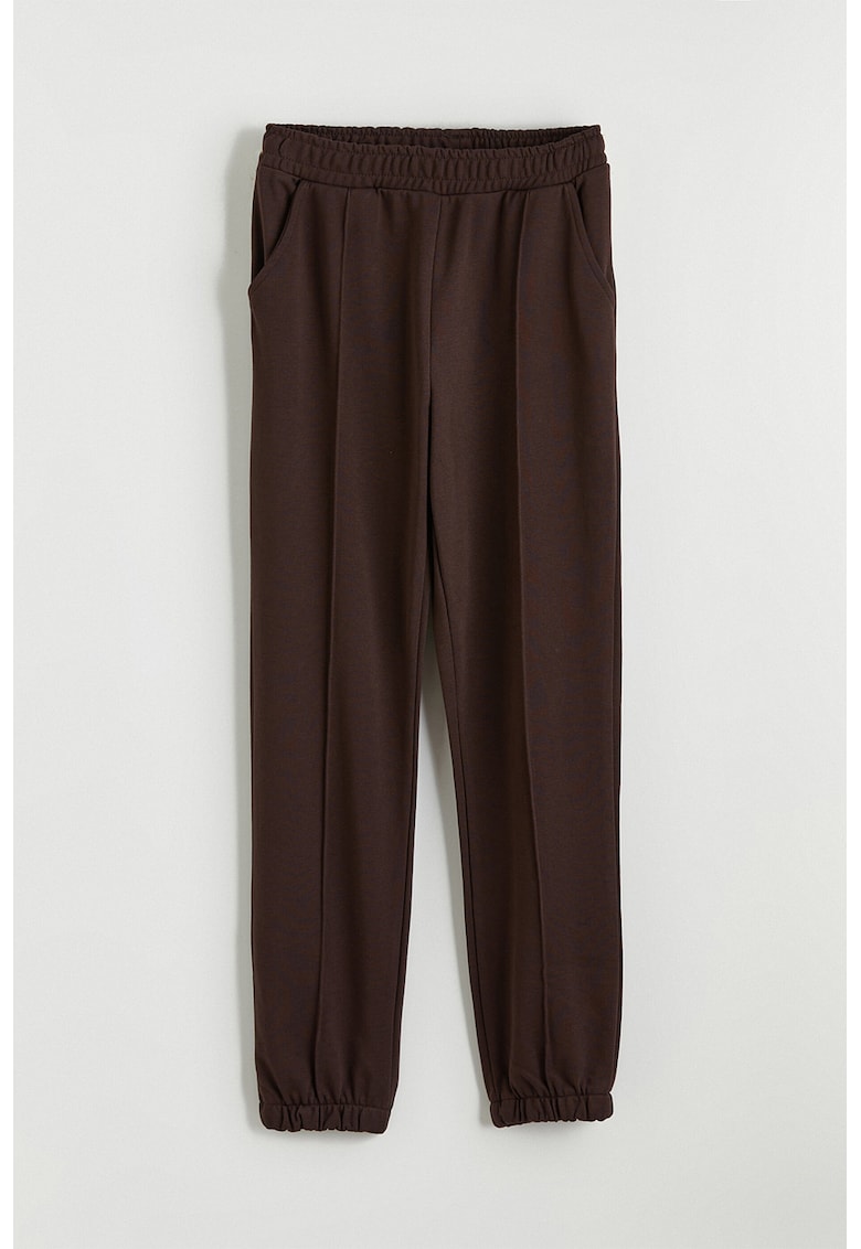 Pantaloni de trening relaxed fit uni - Maro inchis