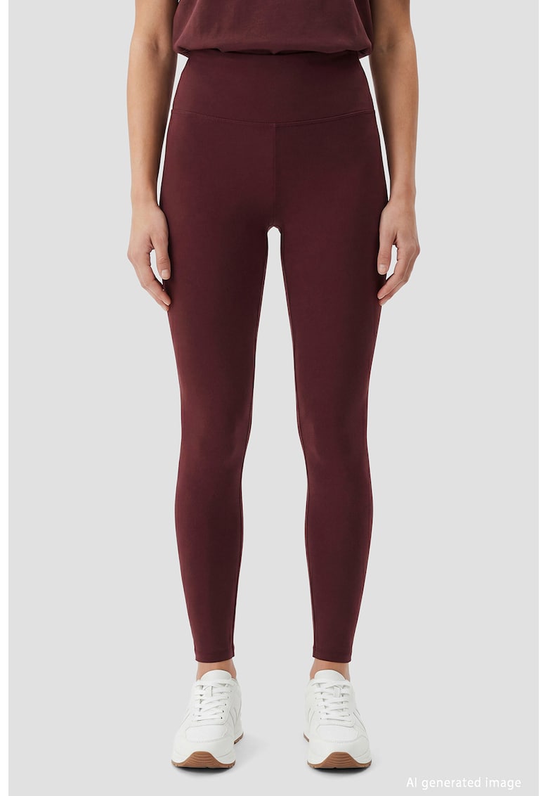 Colanti extra slim fit - Visiniu inchis