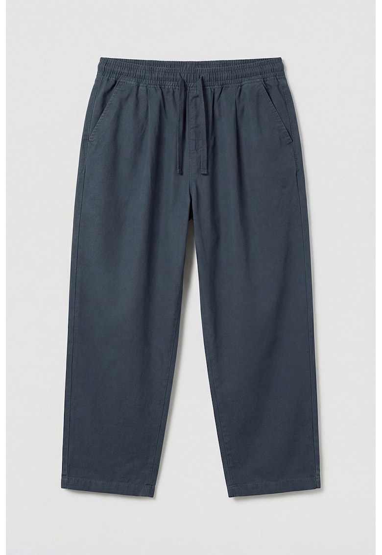 Pantaloni relaxed fit de bumbac